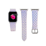 Glitzerndes Ersatzarmband mit Fischschuppenmuster, passend für Apple Watch 5 &amp; 4 (40 mm), 3 &amp; 2 &amp; 1 (38 mm) und 44 mm sowie 3 &amp; 2 &amp; 1 (42 mm).