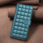 Square Texture Leather Phone Case, For iPhone 12 / 12 Pro, For iPhone 12 Pro Max, For iPhone 11 Pro Max, For iPhone 11, For iPhone 11 Pro, For iPhone XR, For iPhone XS Max, For iPhone 8 Plus / 7 Plus