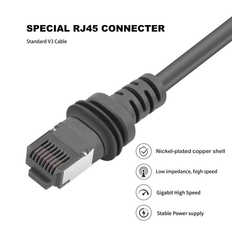 Satelliten-Spezial-Ethernetkabel für Starlink Actuated Gen 3, 9,2m, 23m, 30,5m, 46m