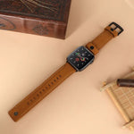 Originales Lederarmband als Ersatz für Apple Watch 5 &amp; 4 (40 mm), 3 &amp; 2 &amp; 1 (38 mm) und 44 mm sowie 3 &amp; 2 &amp; 1 (42 mm).