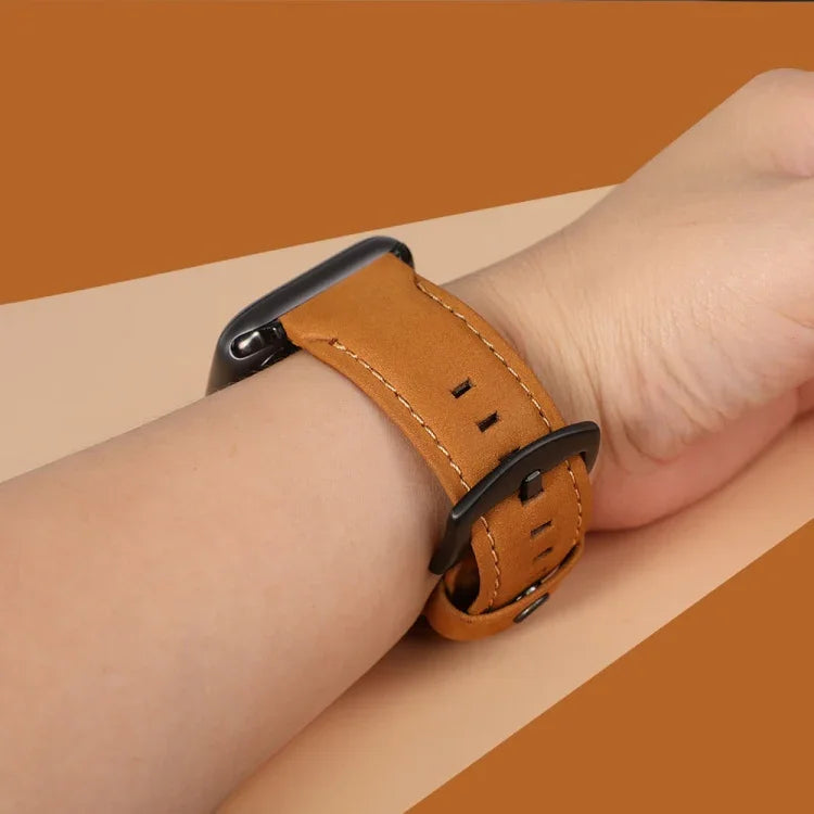 Originales Lederarmband als Ersatz für Apple Watch 5 &amp; 4 (40 mm), 3 &amp; 2 &amp; 1 (38 mm) und 44 mm sowie 3 &amp; 2 &amp; 1 (42 mm).