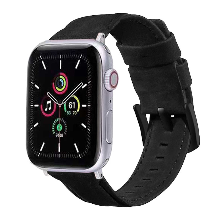 Originales Lederarmband als Ersatz für Apple Watch 5 &amp; 4 (40 mm), 3 &amp; 2 &amp; 1 (38 mm) und 44 mm sowie 3 &amp; 2 &amp; 1 (42 mm).