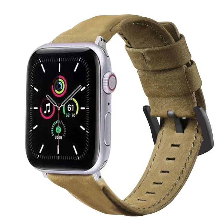 Originales Lederarmband als Ersatz für Apple Watch 5 &amp; 4 (40 mm), 3 &amp; 2 &amp; 1 (38 mm) und 44 mm sowie 3 &amp; 2 &amp; 1 (42 mm).