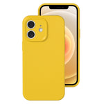 Precise Hole Liquid Silicone Jelly Color Full Coverage Phone Case, For iPhone 12