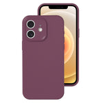 Precise Hole Liquid Silicone Jelly Color Full Coverage Phone Case, For iPhone 12