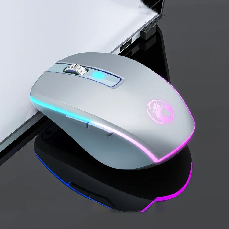 iMICE G903 Bluetooth Dual-Modus Geräuschlose kabellose Gaming-Maus mit 6 Tasten