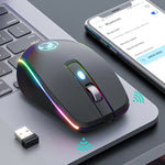 iMICE G903 Bluetooth Dual-Modus Geräuschlose kabellose Gaming-Maus mit 6 Tasten