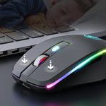 iMICE G903 Bluetooth Dual-Modus Geräuschlose kabellose Gaming-Maus mit 6 Tasten