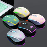 iMICE G903 Bluetooth Dual-Modus Geräuschlose kabellose Gaming-Maus mit 6 Tasten