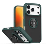 Q Shadow 1 Series TPU + PC Phone Case with Ring, For iPhone 17e / 16e, For iPhone 17 Pro Max, For iPhone 17 Pro, For iPhone 17, For iPhone Air, For iPhone 16 Pro Max