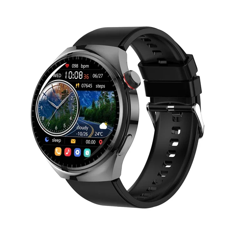 LEMFO LF38 Smartwatch mit 1,6-Zoll-IPS-Bildschirm, Silikonarmband und Unterstützung für Blutsauerstoffmessung