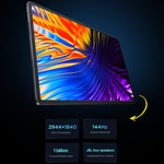 Lenovo Xiaoxin Pad Pro 12.7 Zoll 2025 WiFi Tablet, ZUI 16, MediaTek Dimensity 8300 Octa Core, unterstützt Fingerabdruck- und Gesichtsidentifikation, 8GB+128GB, 8GB+256GB, 12GB+256GB