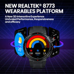 Zeblaze Ares 3 Plus 1,43 Zoll Fitness- und Wellness-Smartwatch mit 24-Stunden-Gesundheitsüberwachung