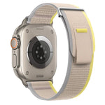 Dual-Section Loop Nylon Watch Band, For Apple Watch Ultra 2 49mm, For Apple Watch Series 9 45mm