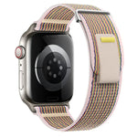 Dual-Section Loop Nylon Watch Band, For Apple Watch Series 9 41mm, For Apple Watch Ultra 49mm