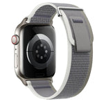 Dual-Section Loop Nylon Watch Band, For Apple Watch Series 9 41mm, For Apple Watch Ultra 49mm