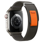 Dual-Section Loop Nylon Watch Band, For Apple Watch Series 8 41mm, For Apple Watch Series 8 45mm