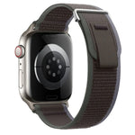 Dual-Section Loop Nylon Watch Band, For Apple Watch Series 7 41mm, For Apple Watch Series 7 45mm