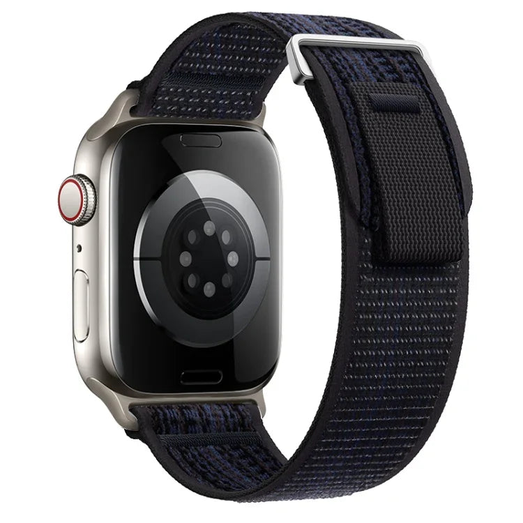 Dual-Section Loop Nylon Watch Band, For Apple Watch Series 5 44mm, For Apple Watch Series 5 40mm