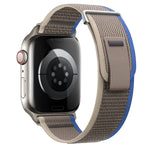 Zweiteiliges Nylon-Armband mit Schlaufen, für Apple Watch Series 4 44 mm und 40 mm