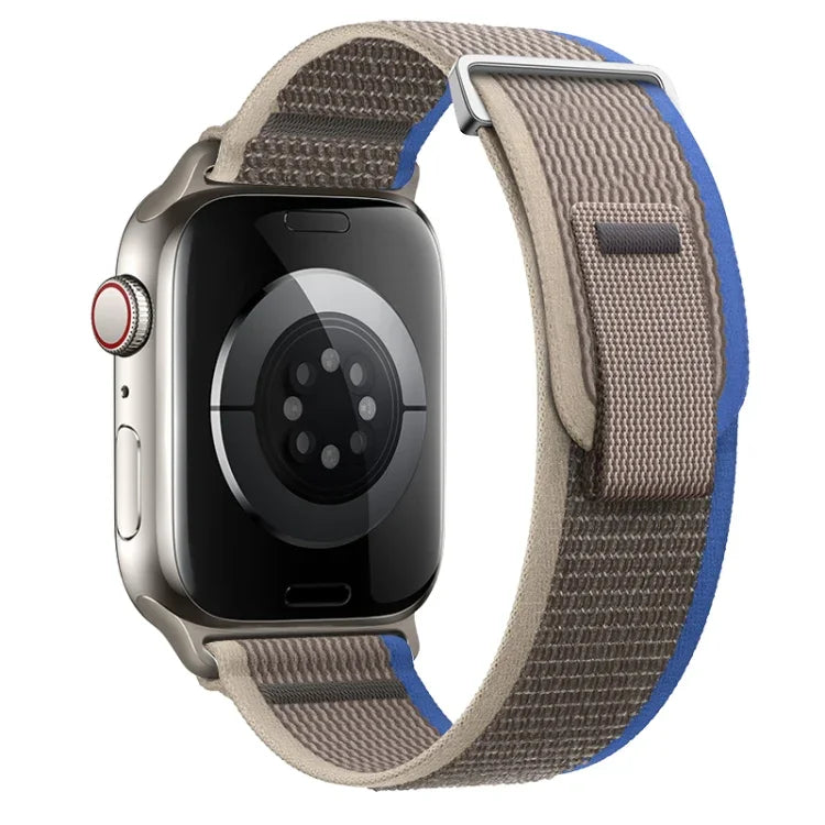 Zweiteiliges Nylon-Armband mit Schlaufen, für Apple Watch Series 4 44 mm und 40 mm