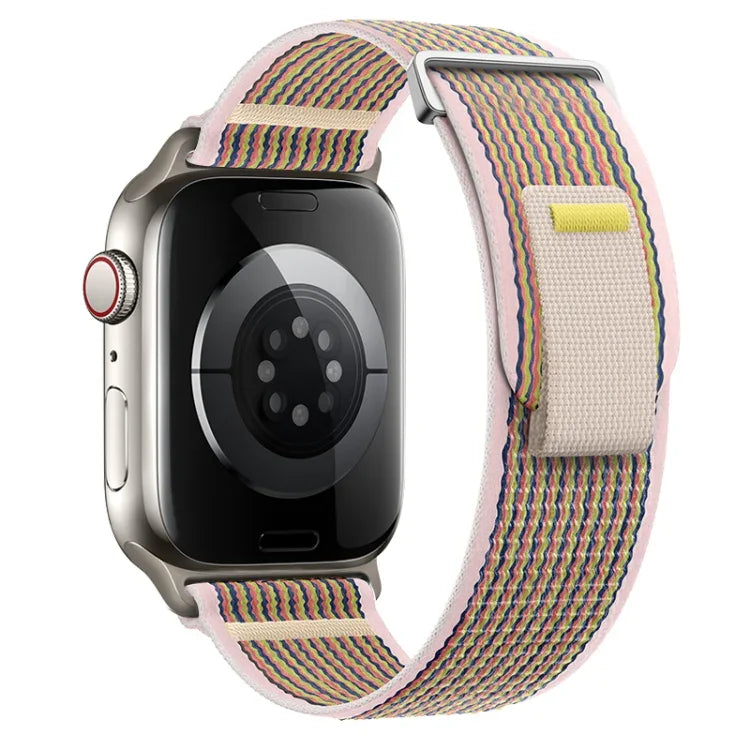 Zweiteiliges Nylon-Armband mit Schlaufen, für Apple Watch Series 4 44 mm und 40 mm
