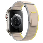 Zweiteiliges Nylon-Armband mit Schlaufen, für Apple Watch Series 4 44 mm und 40 mm