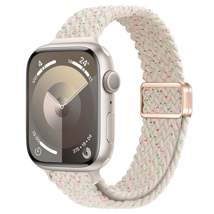 Schlankes Magnetverschluss Nylon Geflochtenes Uhrenarmband, Für Apple Watch Series 9 41mm, Für Apple Watch Ultra 49mm