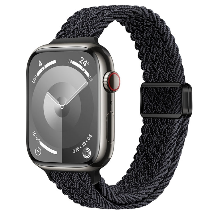 Schlankes Magnetverschluss Nylon Geflochtenes Uhrenarmband, Für Apple Watch Series 9 41mm, Für Apple Watch Ultra 49mm