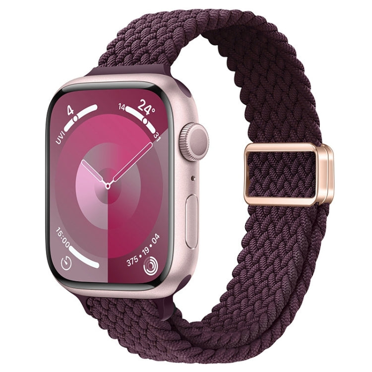 Schlankes Magnetverschluss Nylon Geflochtenes Uhrenarmband, Für Apple Watch Series 9 41mm, Für Apple Watch Ultra 49mm