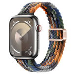 Schlankes Magnetverschluss Nylon Geflochtenes Uhrenarmband, Für Apple Watch Series 9 41mm, Für Apple Watch Ultra 49mm