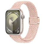 Schlankes Magnetverschluss Nylon Geflochtenes Uhrenarmband, Für Apple Watch Series 9 41mm, Für Apple Watch Ultra 49mm