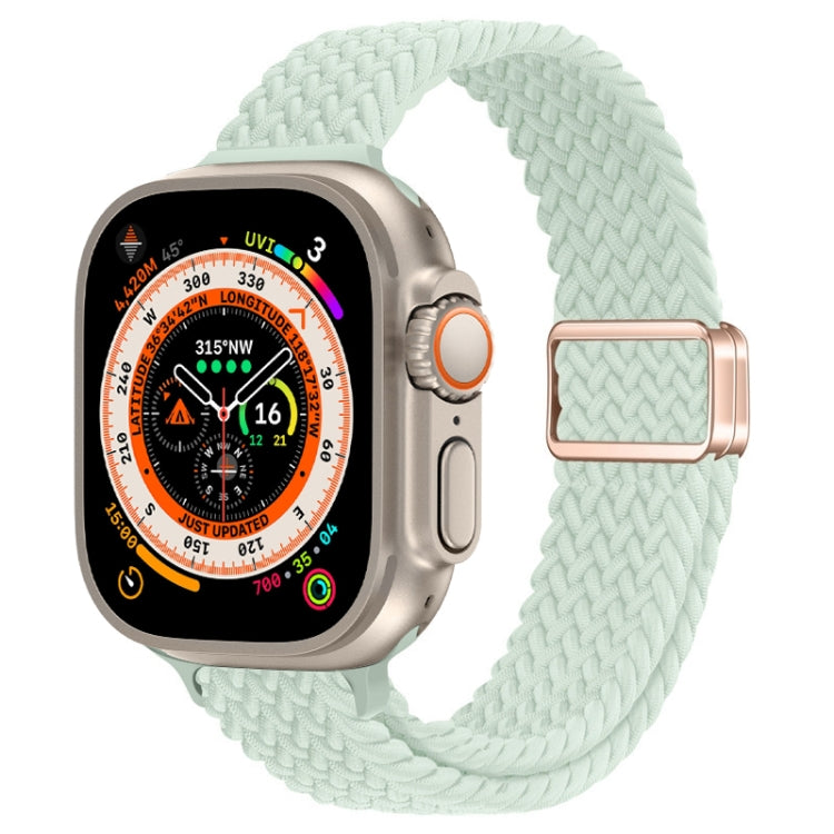 Schlankes Magnetverschluss Nylon Geflochtenes Uhrenarmband, Für Apple Watch Series 9 41mm, Für Apple Watch Ultra 49mm