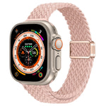 Schlankes Magnetverschluss Nylon Geflochtenes Uhrenarmband, Für Apple Watch Series 9 41mm, Für Apple Watch Ultra 49mm