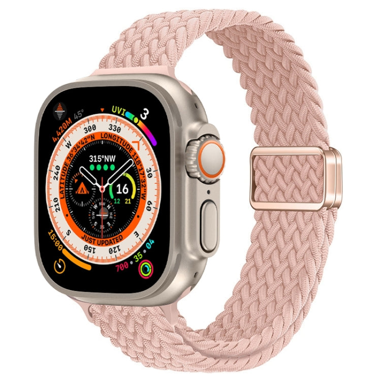 Schlankes Magnetverschluss Nylon Geflochtenes Uhrenarmband, Für Apple Watch Series 9 41mm, Für Apple Watch Ultra 49mm