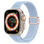 Schlankes Magnetverschluss Nylon Geflochtenes Uhrenarmband, Für Apple Watch Series 9 41mm, Für Apple Watch Ultra 49mm