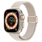 Schlankes Magnetverschluss Nylon Geflochtenes Uhrenarmband, Für Apple Watch Series 9 41mm, Für Apple Watch Ultra 49mm
