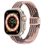 Schlankes Magnetverschluss Nylon Geflochtenes Uhrenarmband, Für Apple Watch Series 9 41mm, Für Apple Watch Ultra 49mm