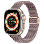 Schlankes Magnetverschluss Nylon Geflochtenes Uhrenarmband, Für Apple Watch Series 9 41mm, Für Apple Watch Ultra 49mm