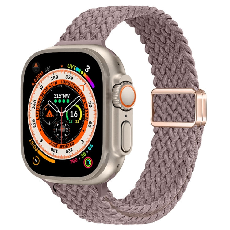 Schlankes Magnetverschluss Nylon Geflochtenes Uhrenarmband, Für Apple Watch Series 9 41mm, Für Apple Watch Ultra 49mm