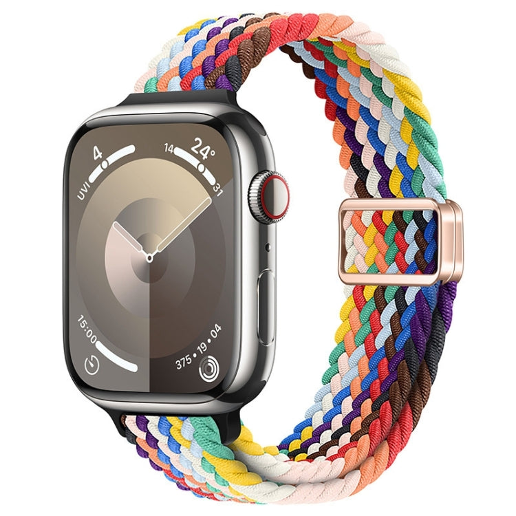 Schlankes Magnetverschluss Nylon Geflochtenes Uhrenarmband, Für Apple Watch Series 8 41mm, Für Apple Watch Series 8 45mm