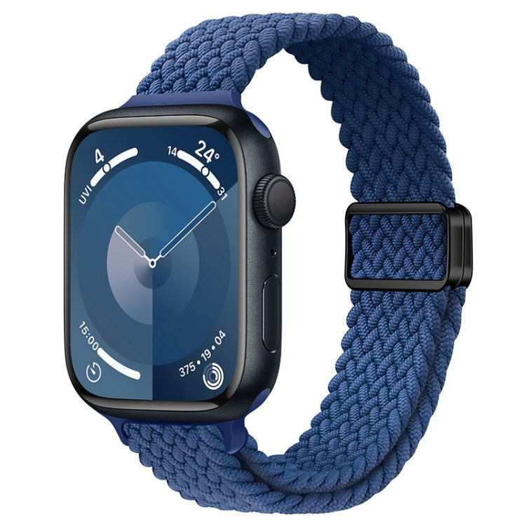 Schlankes Magnetverschluss Nylon Geflochtenes Uhrenarmband, Für Apple Watch Series 8 41mm, Für Apple Watch Series 8 45mm
