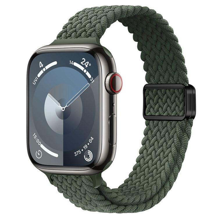 Schlankes Magnetverschluss Nylon Geflochtenes Uhrenarmband, Für Apple Watch Series 8 41mm, Für Apple Watch Series 8 45mm