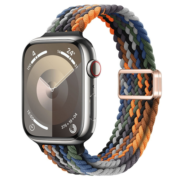 Schlankes Magnetverschluss Nylon Geflochtenes Uhrenarmband, Für Apple Watch Series 8 41mm, Für Apple Watch Series 8 45mm