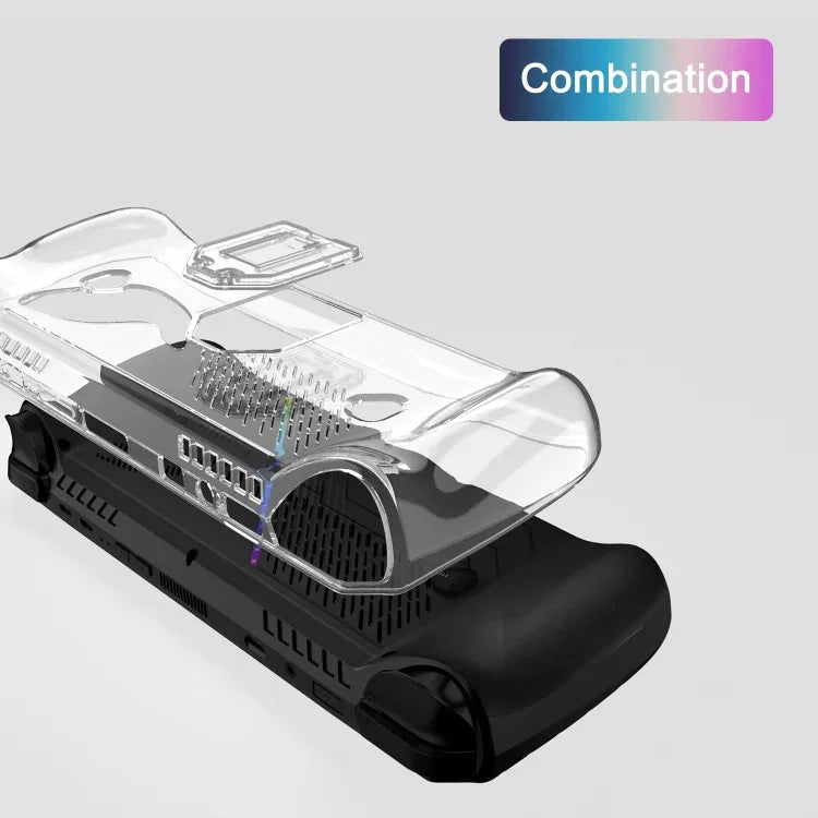 Transparente TPU-Schutzhülle mit Halterung für ASUS ROG Ally X