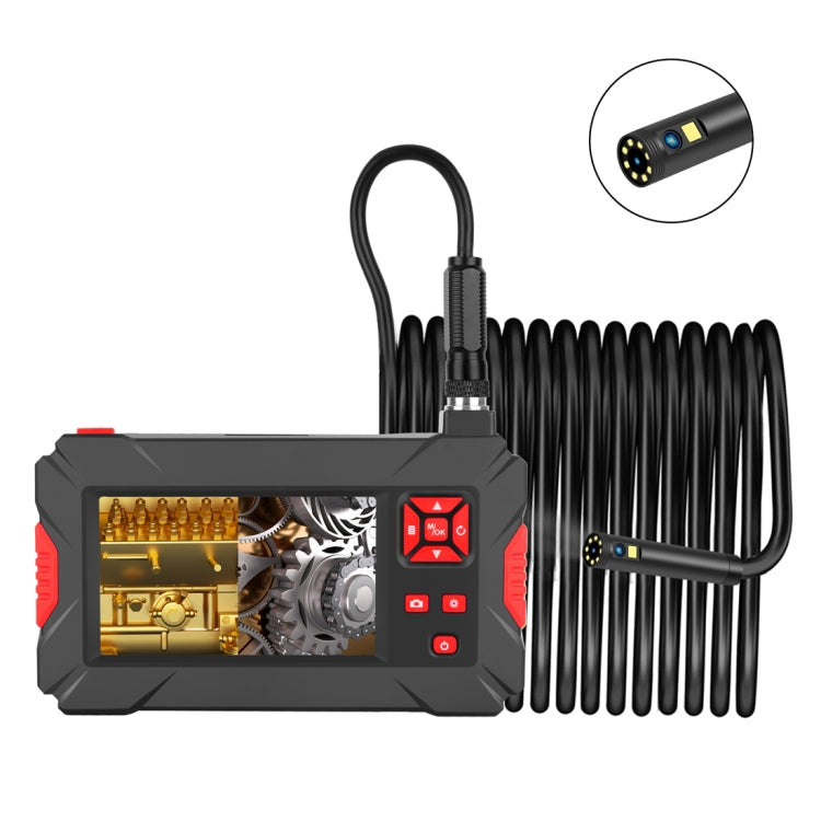 P30 8mm 1080P IP68 Wasserdichtes 4,3 Zoll Bildschirm Dual-Kamera Digitalendoskop, 2m Hartkabel, 5m Hartkabel, 10m Hartkabel