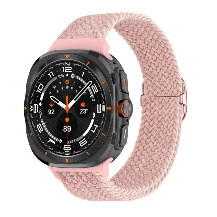 Nylon-Armband mit Schiebeverschluss, für Samsung Galaxy Watch Ultra 47 mm / Ultra 2025