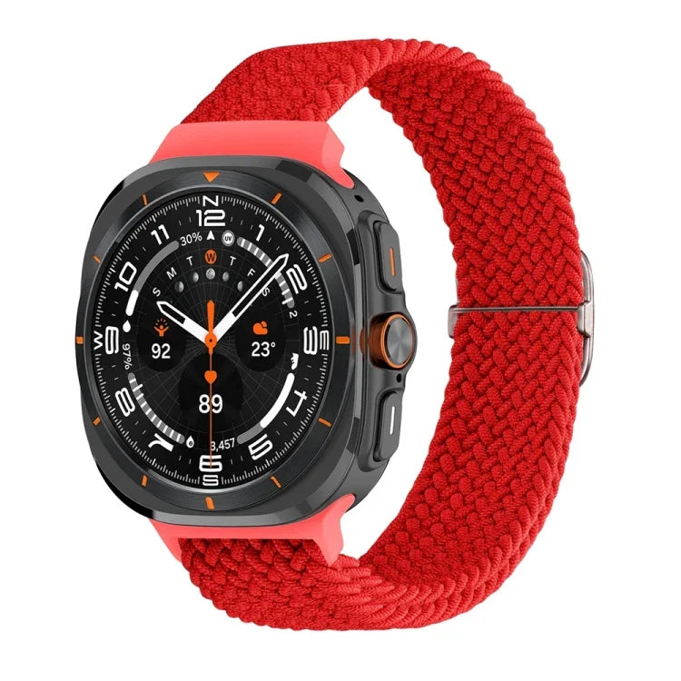 Nylon-Armband mit Schiebeverschluss, für Samsung Galaxy Watch Ultra 47 mm / Ultra 2025