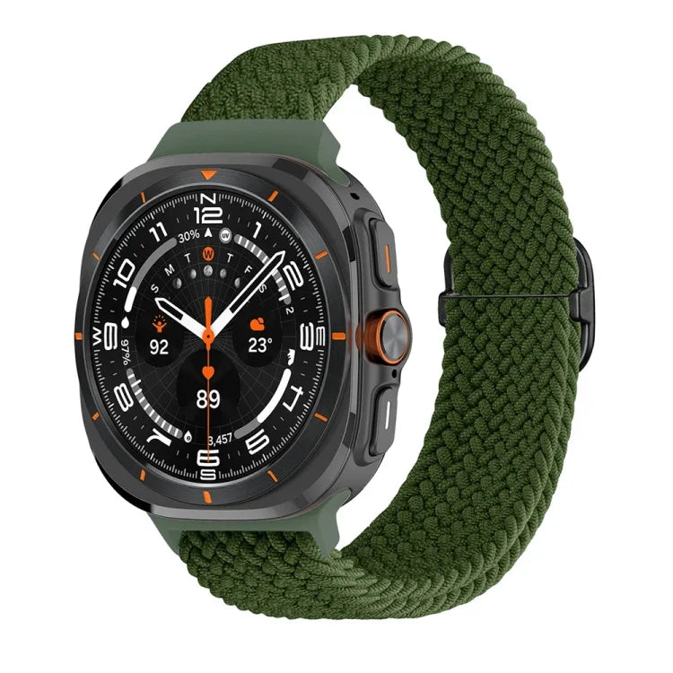 Nylon-Armband mit Schiebeverschluss, für Samsung Galaxy Watch Ultra 47 mm / Ultra 2025