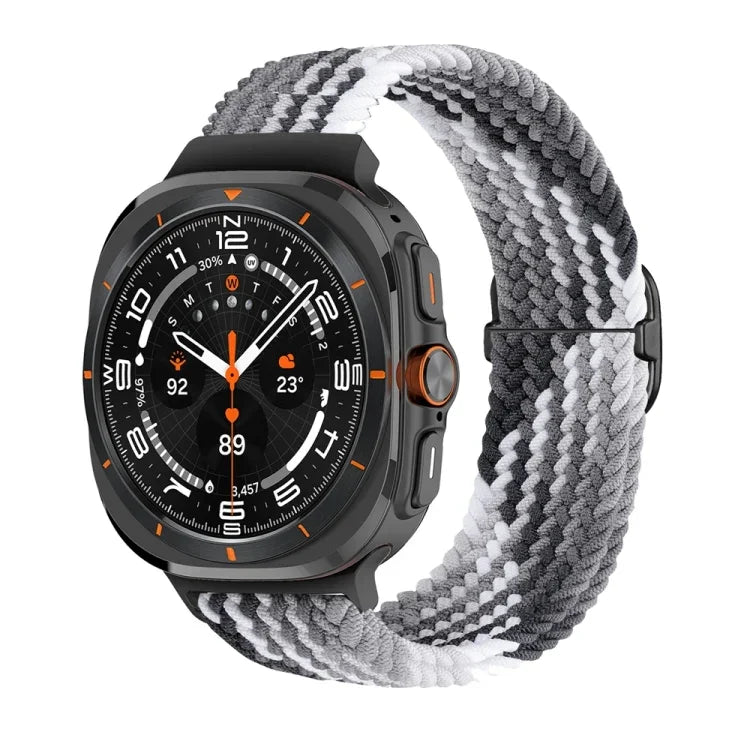 Nylon-Armband mit Schiebeverschluss, für Samsung Galaxy Watch Ultra 47 mm / Ultra 2025